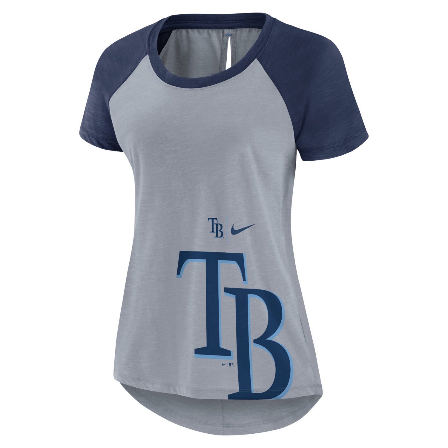 Nike Tampa Bay Rays Summer Breeze Raglan Fashion T-Shirt - view number 2