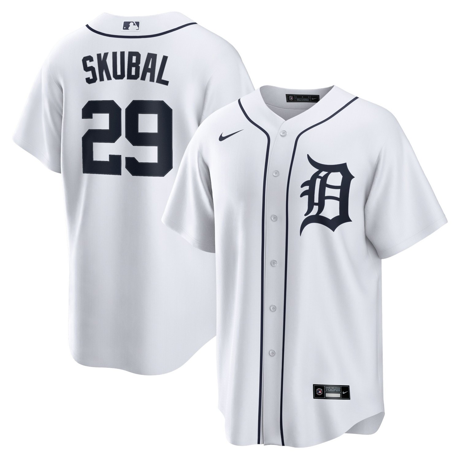Nike Tarik Skubal Detroit Tigers Home Replica Jersey                                                                             - view number 1