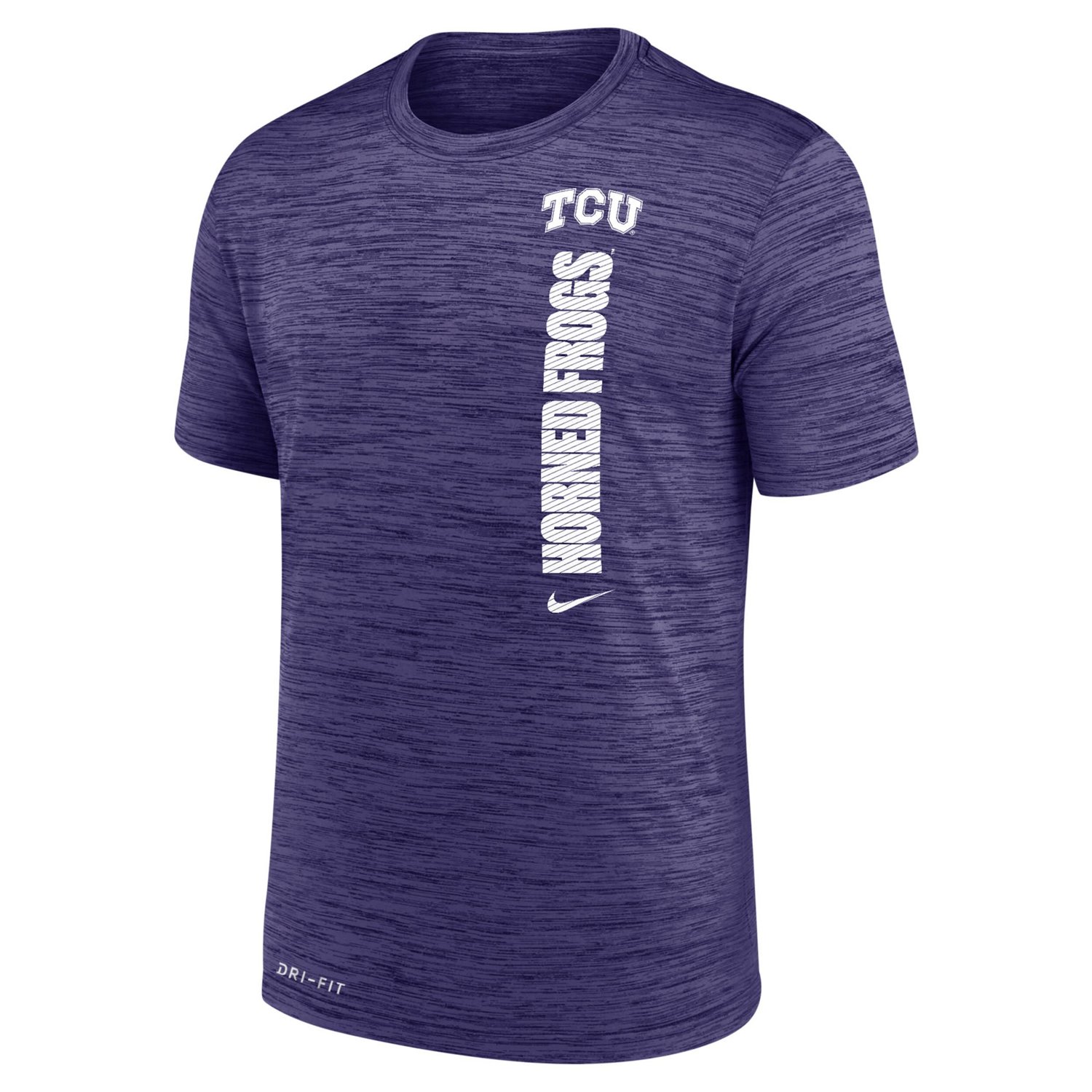 Nike TCU Horned Frogs 2024 Sideline Velocity Legend Performance T-Shirt - view number 2