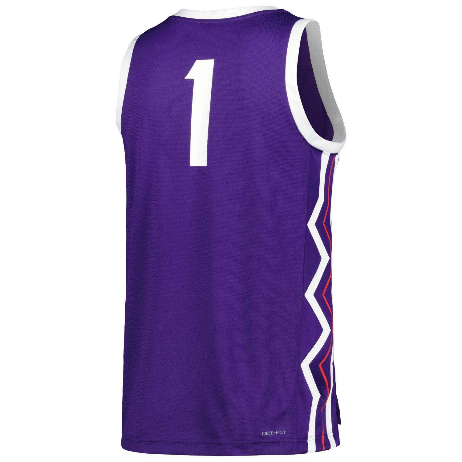 Nike TCU Horned Frogs Replica Basketball Jersey - view number 3