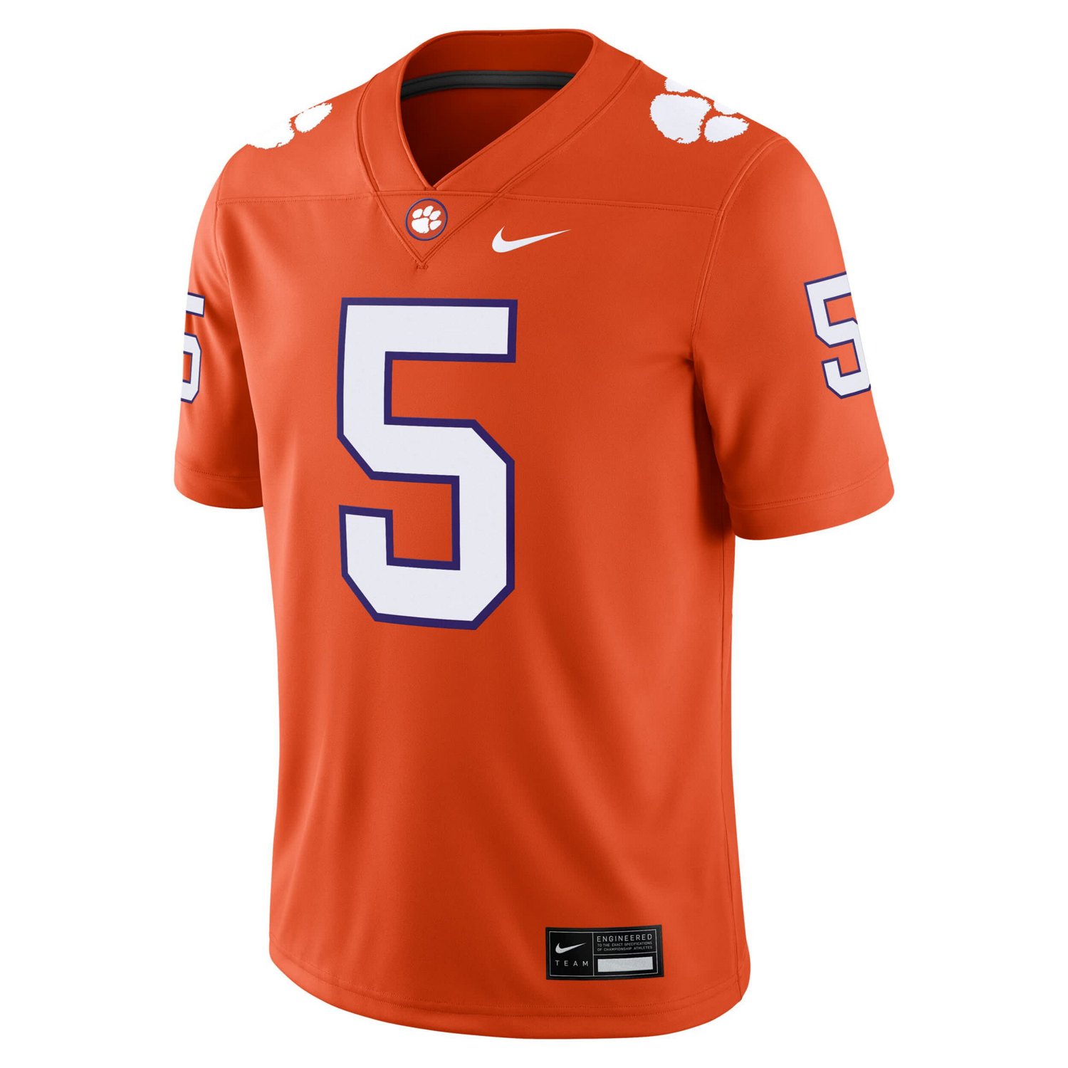 Nike Tee Higgins Clemson Tigers Player Game Jersey - view number 2