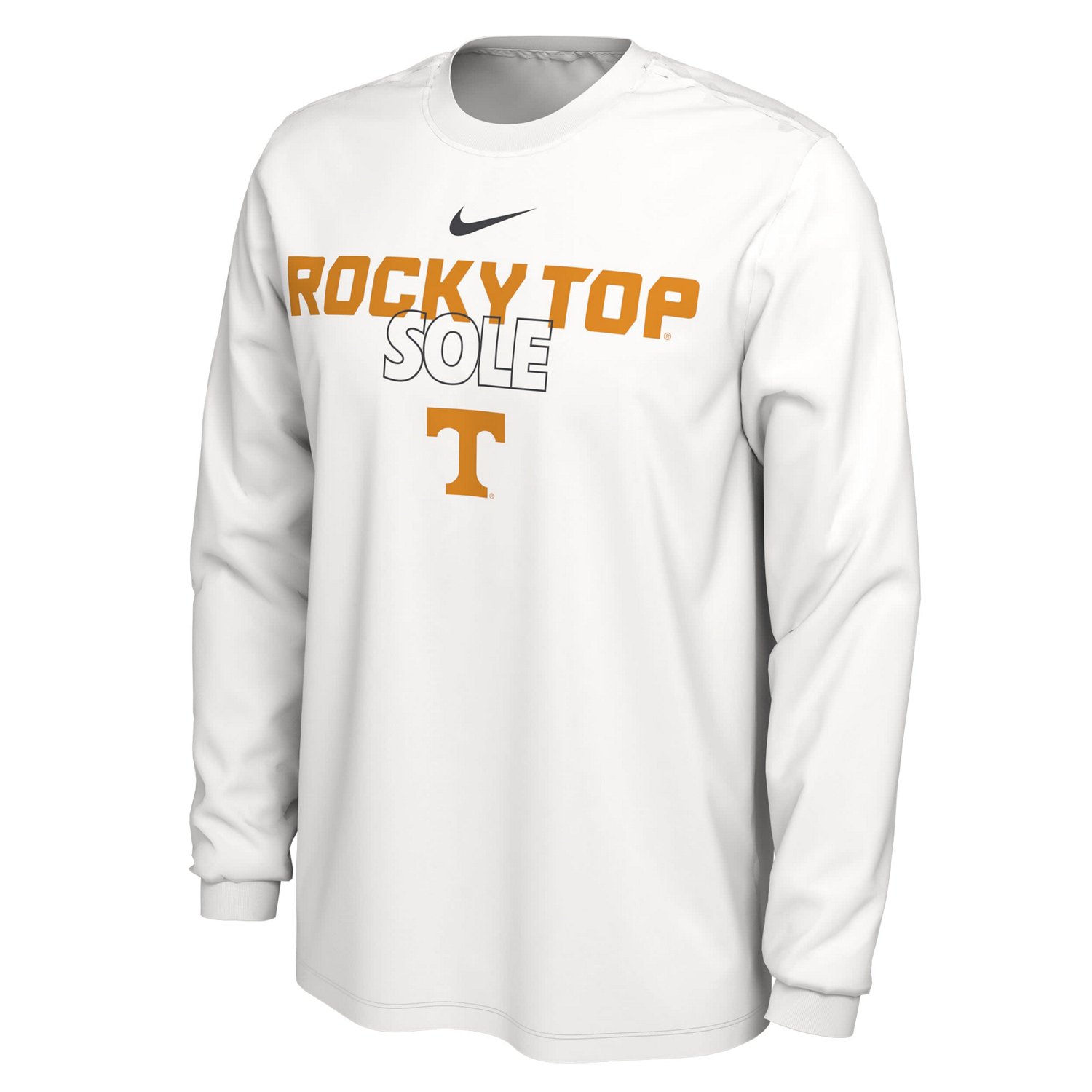Nike Tennessee Volunteers 2023 On Court Bench Long Sleeve T-Shirt