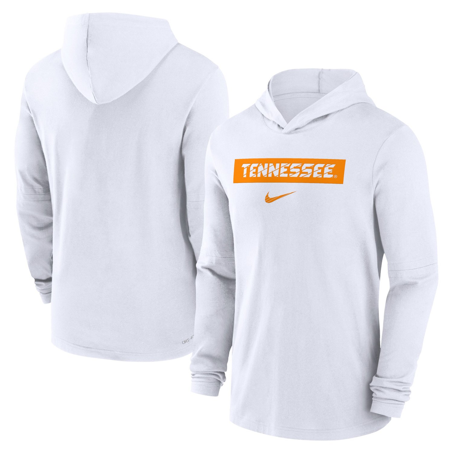 Nike Tennessee Volunteers 2024 Sideline Hoodie Performance Long Sleeve T-Shirt