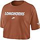 Nike Texas Texas Longhorns Wordmark Cropped T-Shirt                                                                              - view number 2