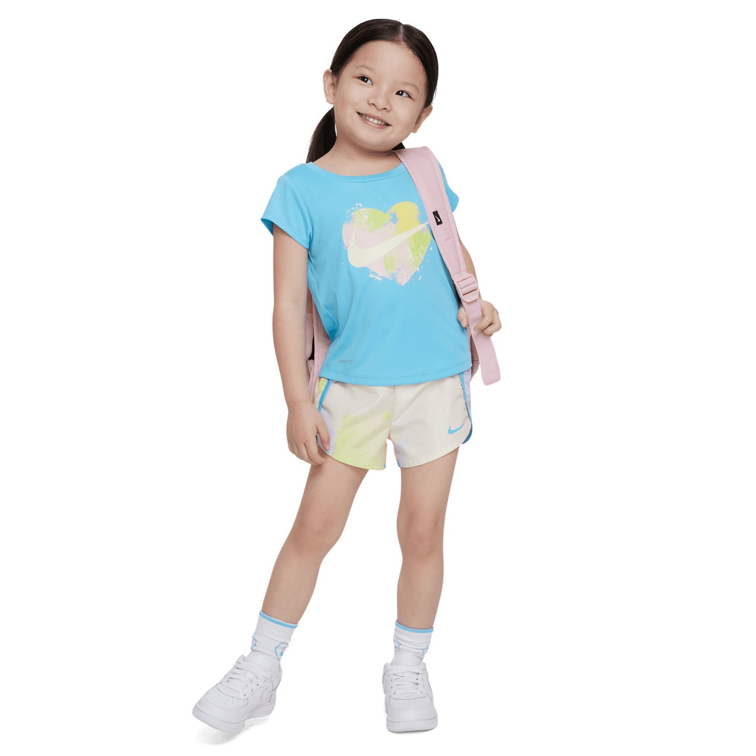 Sorprendido Gemidos Observar Nike Toddler Girls' Just DIY It Dri-FIT Sprinter T-shirt and Shorts Set |  Academy
