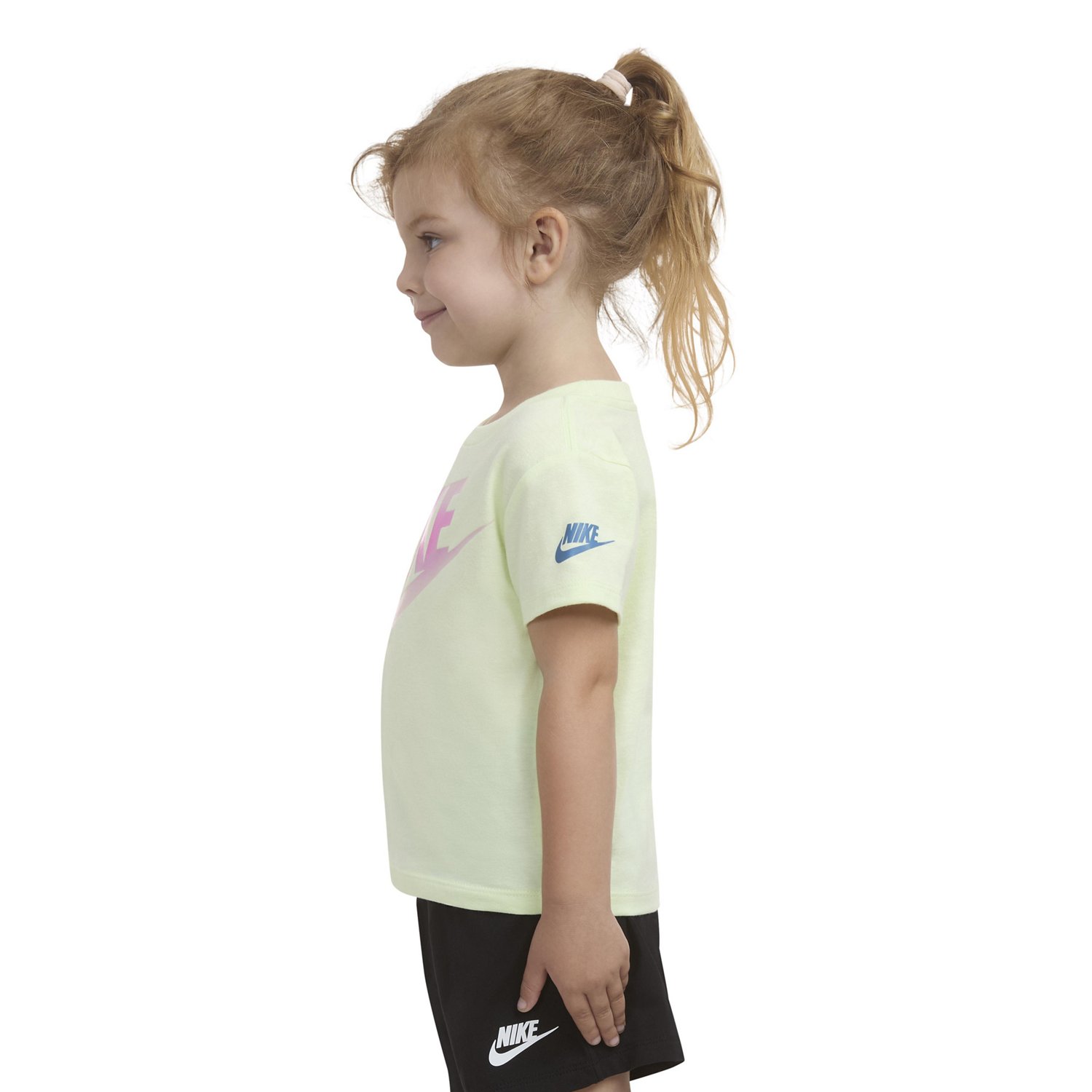 Nike Toddler Girls’ Printed Club Graphic T-shirt - view number 4