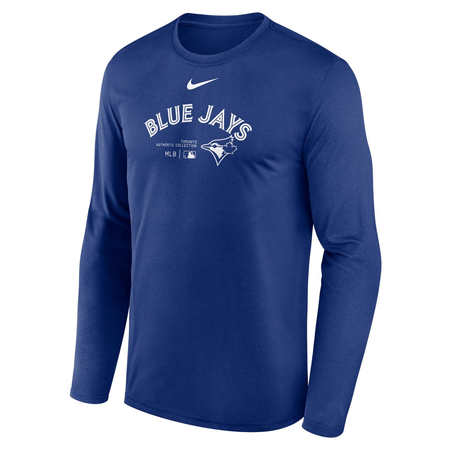Nike Toronto Blue Jays Authentic Collection Practice Performance Long Sleeve T-Shirt - view number 2