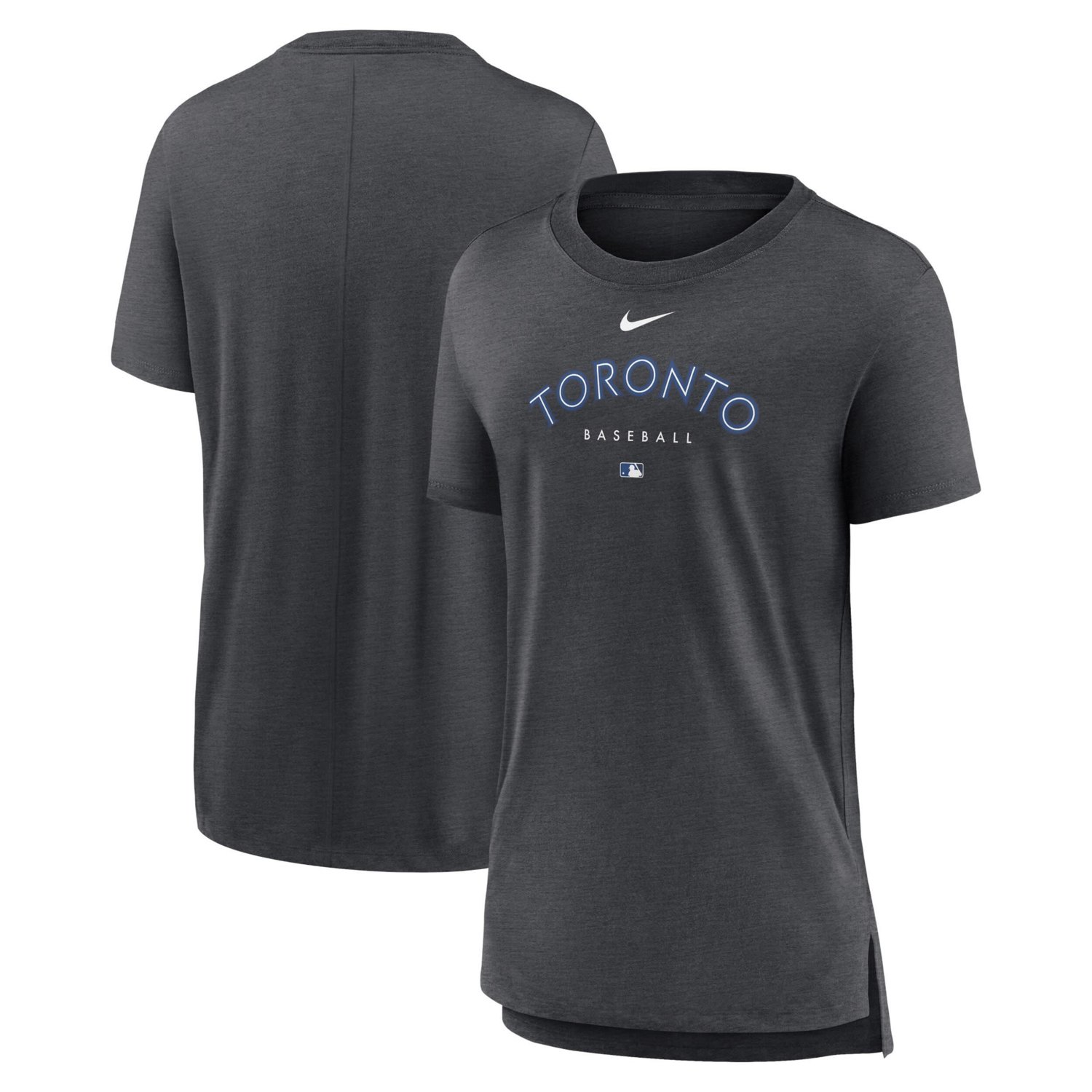 Nike Toronto Jays Authentic Collection Early Work Tri-Blend T-Shirt - view number 1
