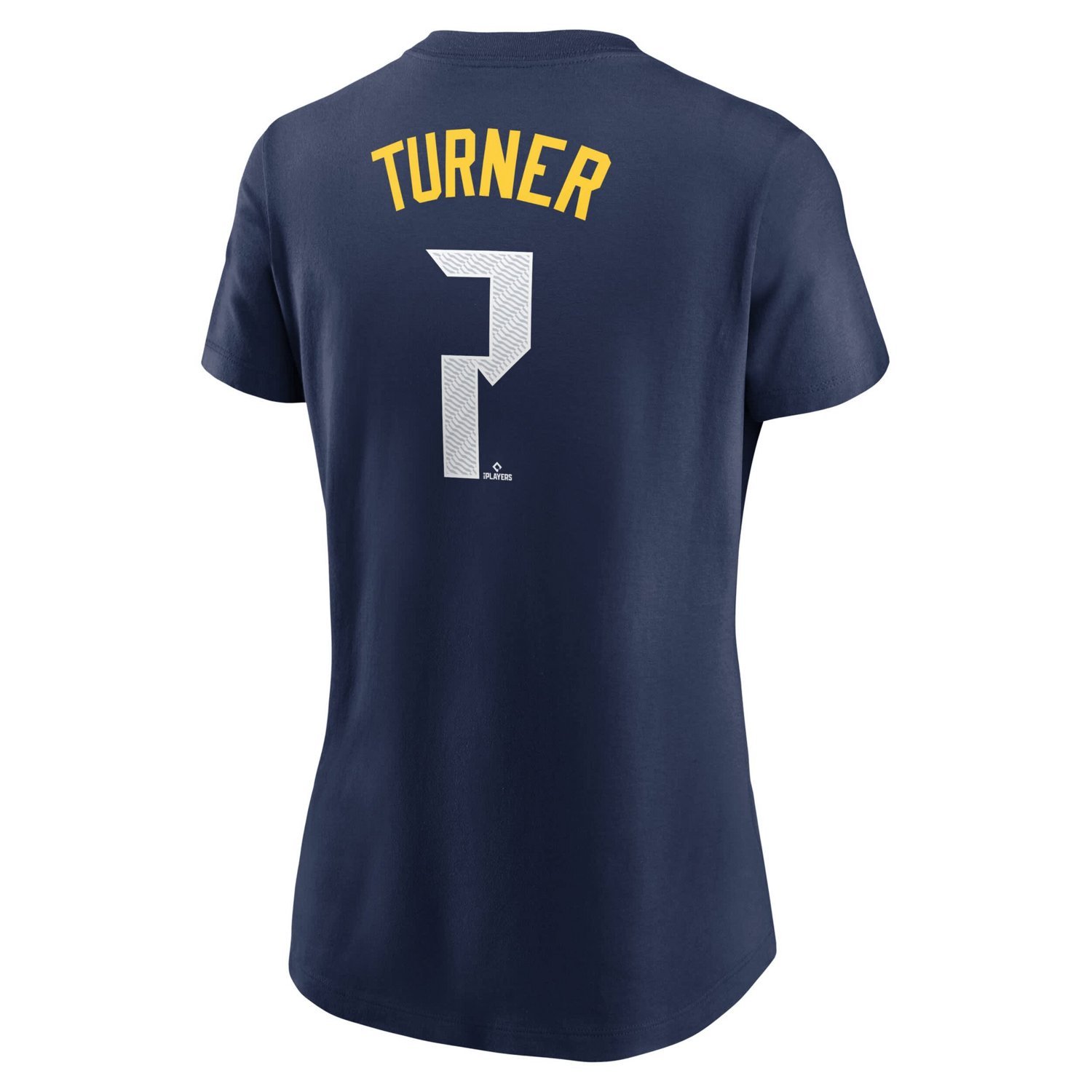 Nike Trea Turner Philadelphia Phillies 2024 City Connect Fuse Player Name  Number T-Shirt