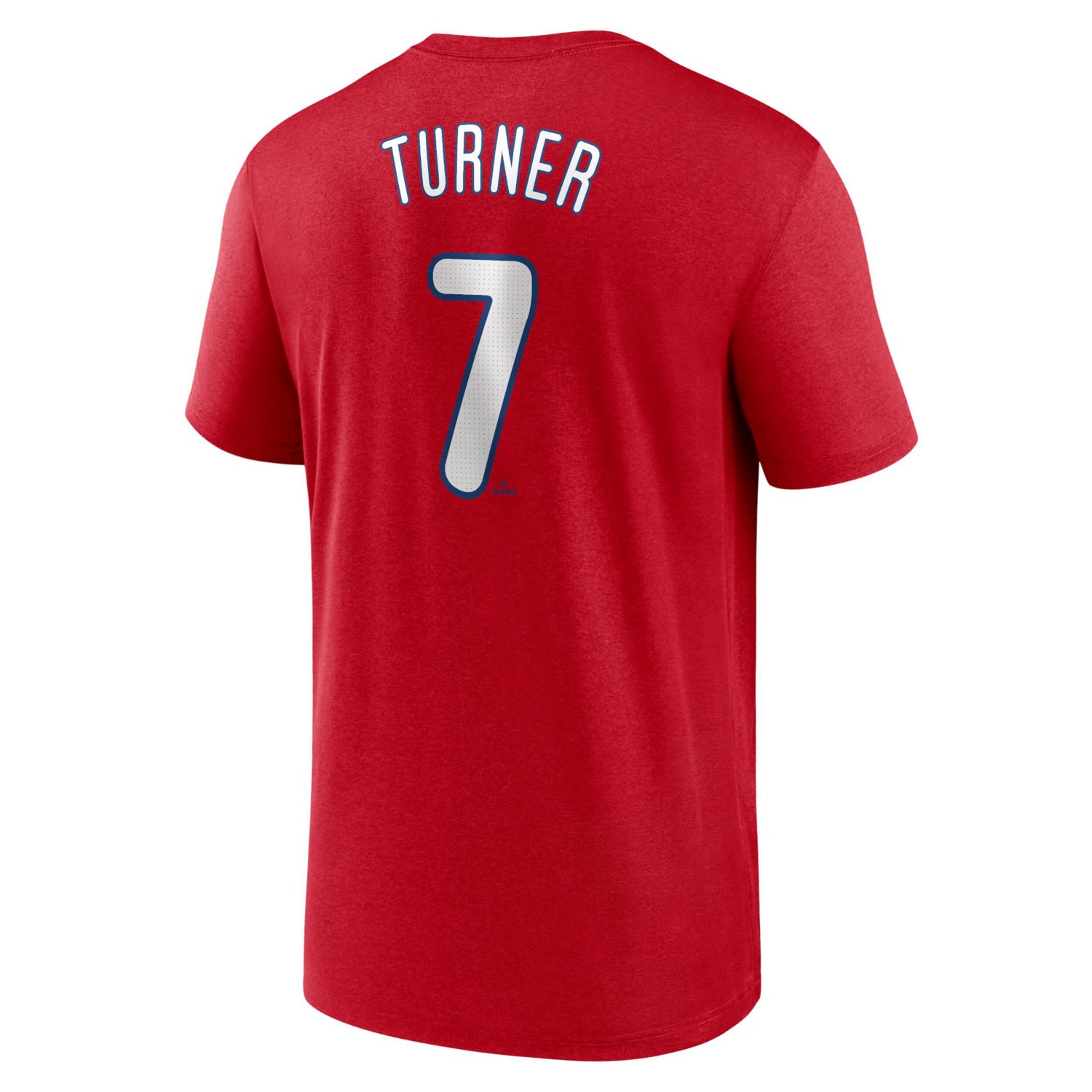 Nike Trea Turner Philadelphia Phillies Legend Name and Number Home T-Shirt                                                       - view number 3