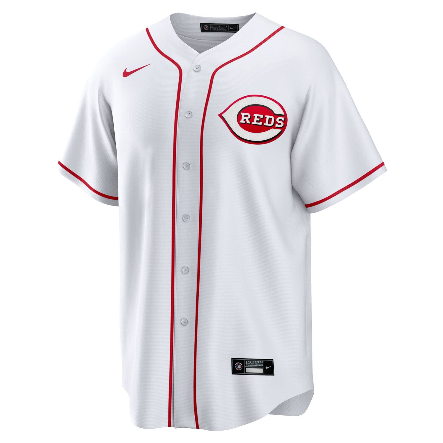 Nike Tyler Stephenson Cincinnati Reds Home Replica Jersey - view number 2