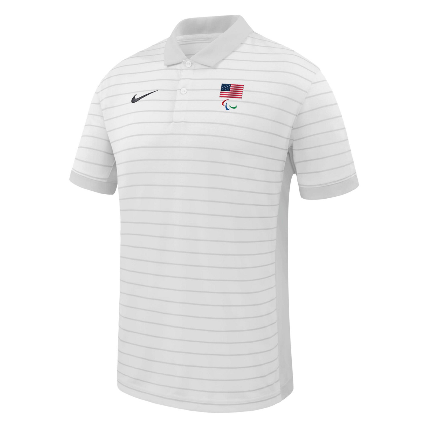 Nike US Paralympics Team Victory Stripe Performance Polo - view number 2