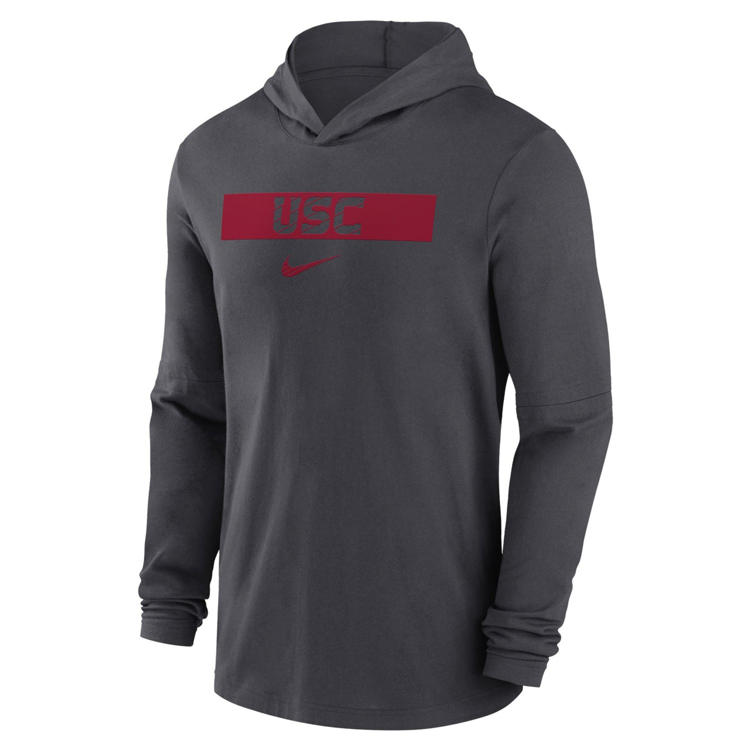 Nike USC Trojans 2024 Sideline Hoodie Performance Long Sleeve T-Shirt - view number 2