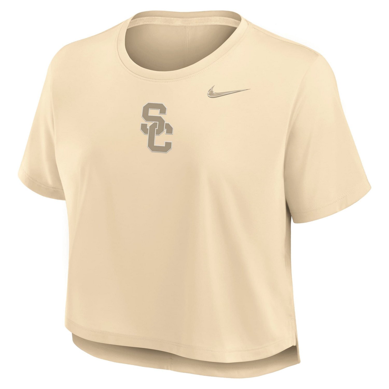Nike USC Trojans Performance Cropped T-Shirt - view number 2