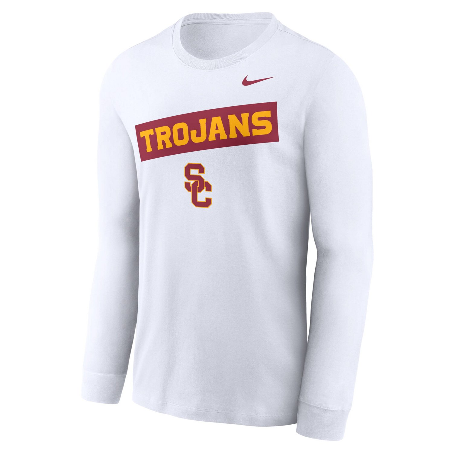 Nike USC Trojans Two-Hit Classic Location Long Sleeve T-Shirt - view number 2