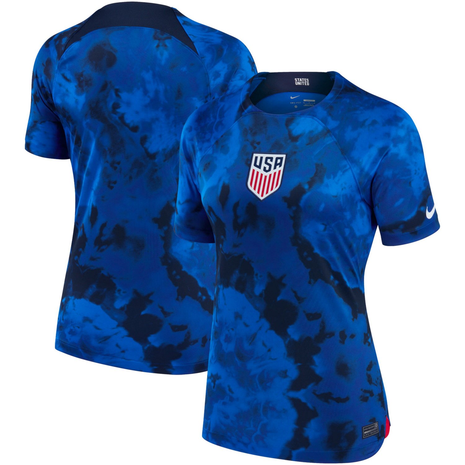 Nike USMNT 2022/23 Away Breathe Stadium Replica Blank Jersey                                                                     - view number 1