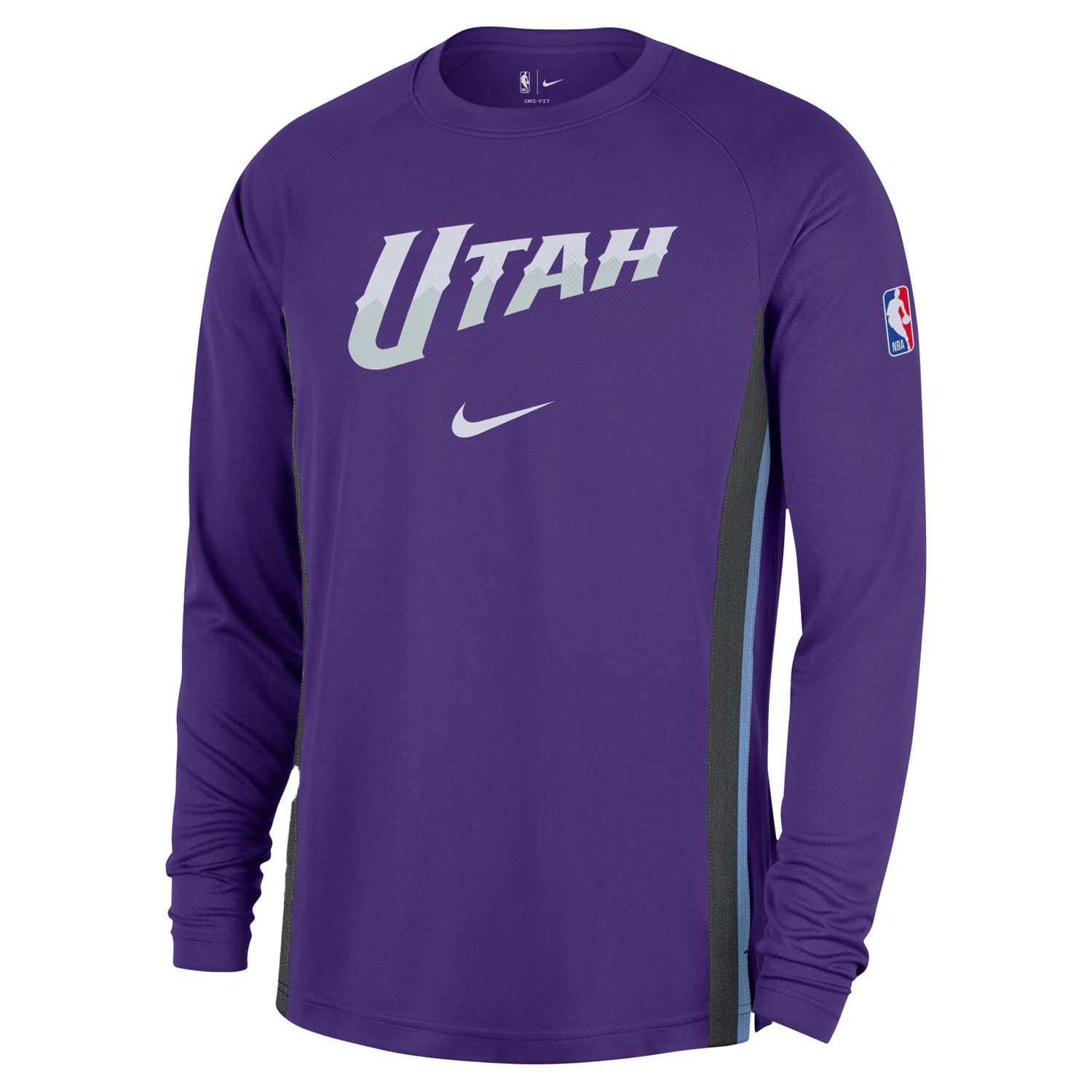 Nike Utah Jazz 2025 26 Authentic Pre-Game Legend Dri-FIT Long Sleeve Shooting Shirt - view number 2
