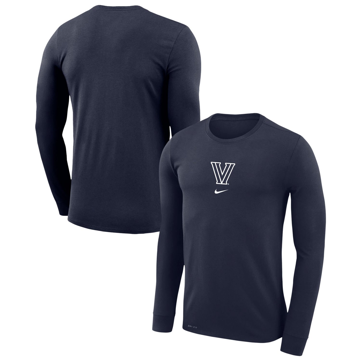Nike Villanova Wildcats Basketball Shootaround Long Sleeve T-Shirt                                                               - view number 1
