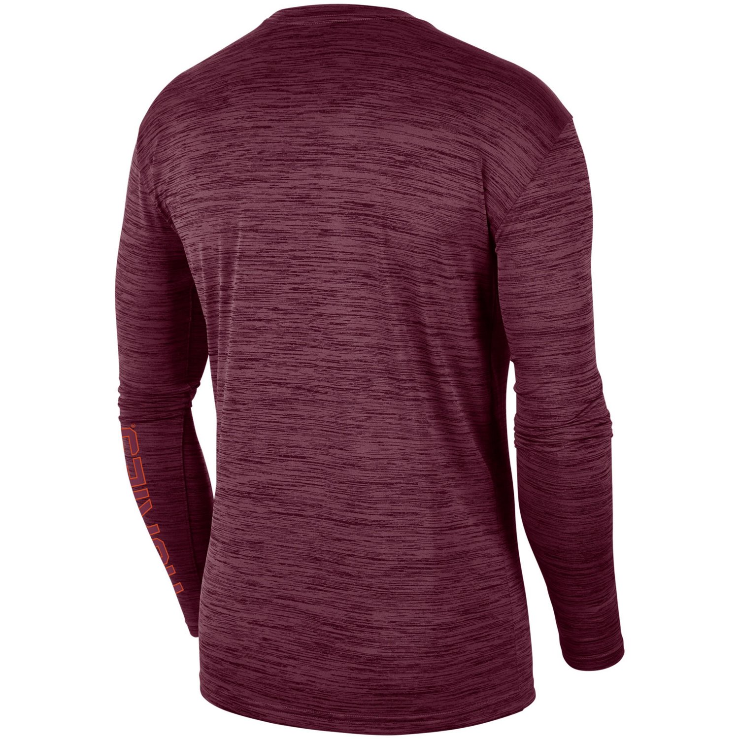Nike Virginia Tech Hokies Velocity Legend Team Performance Long Sleeve T-Shirt