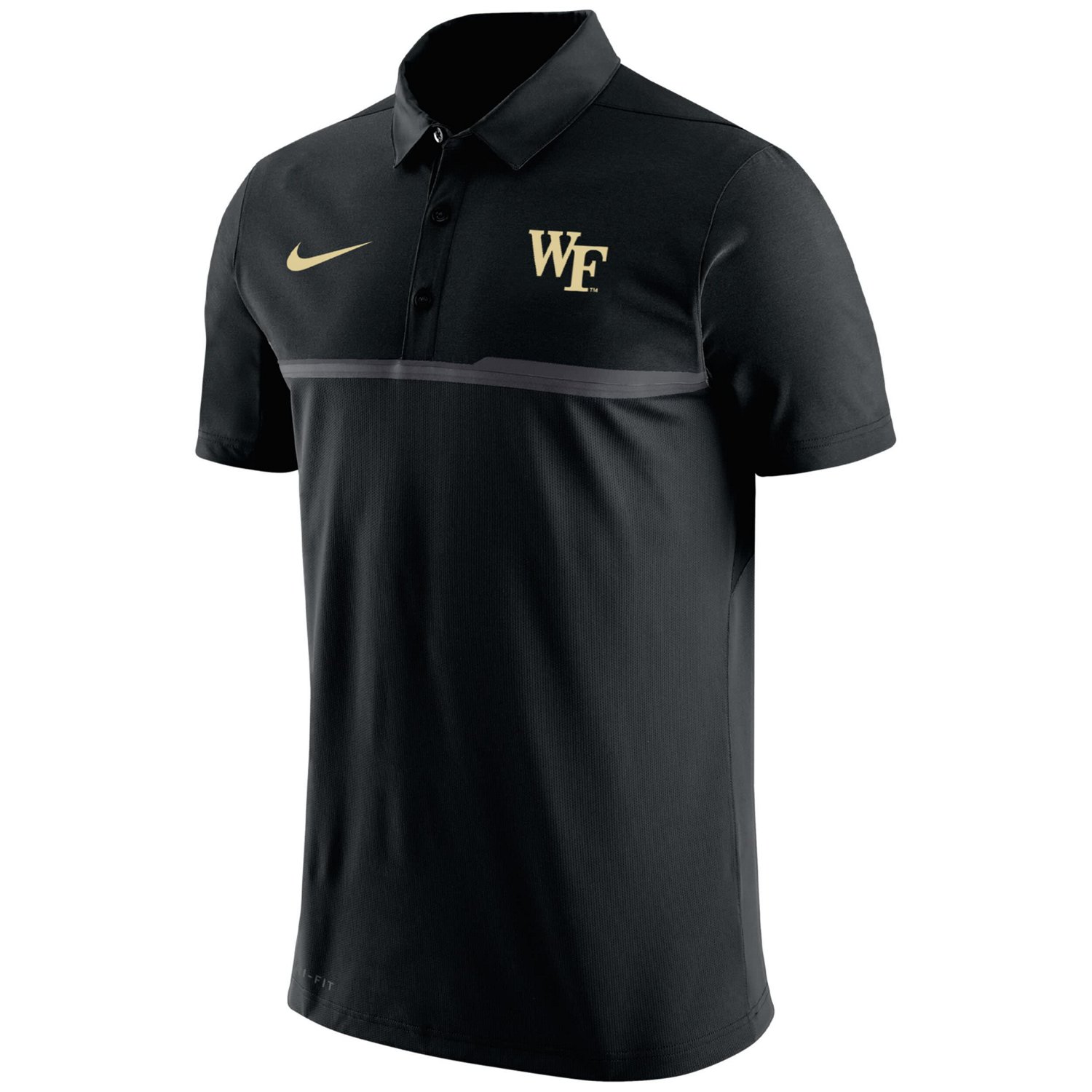 Nike Wake Forest Demon Deacons Coaches Performance Polo                                                                          - view number 2
