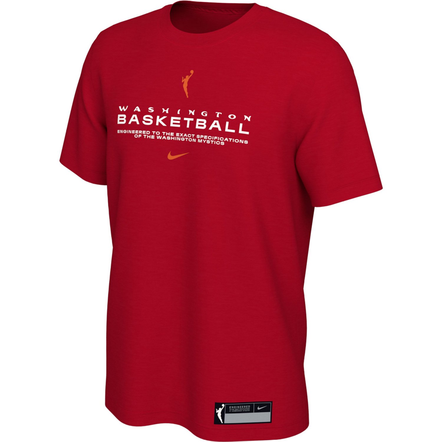 Nike Washington Mystics On Court Legend Essential Practice T-Shirt                                                               - view number 1