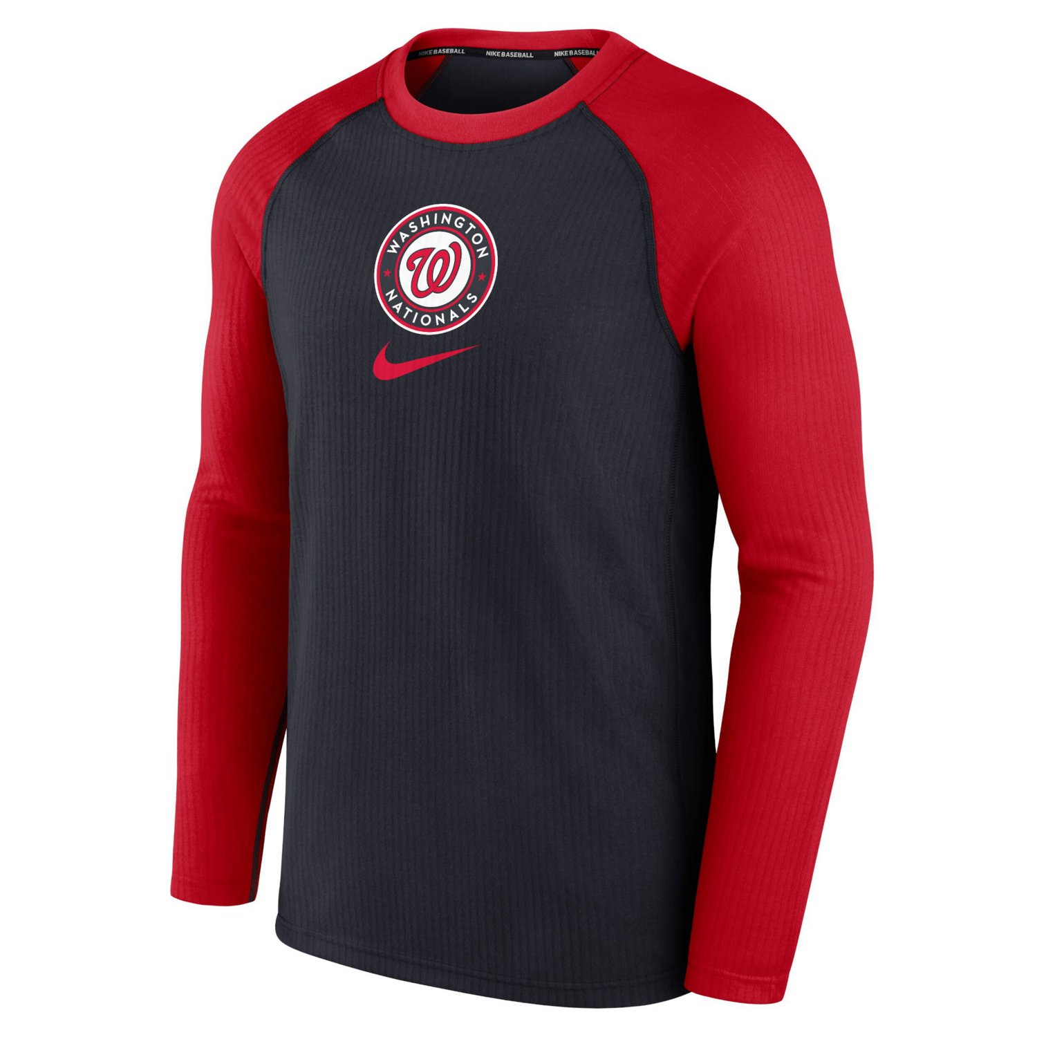 Nike Washington Nationals Authentic Collection Game Raglan Performance Long Sleeve T-Shirt - view number 2