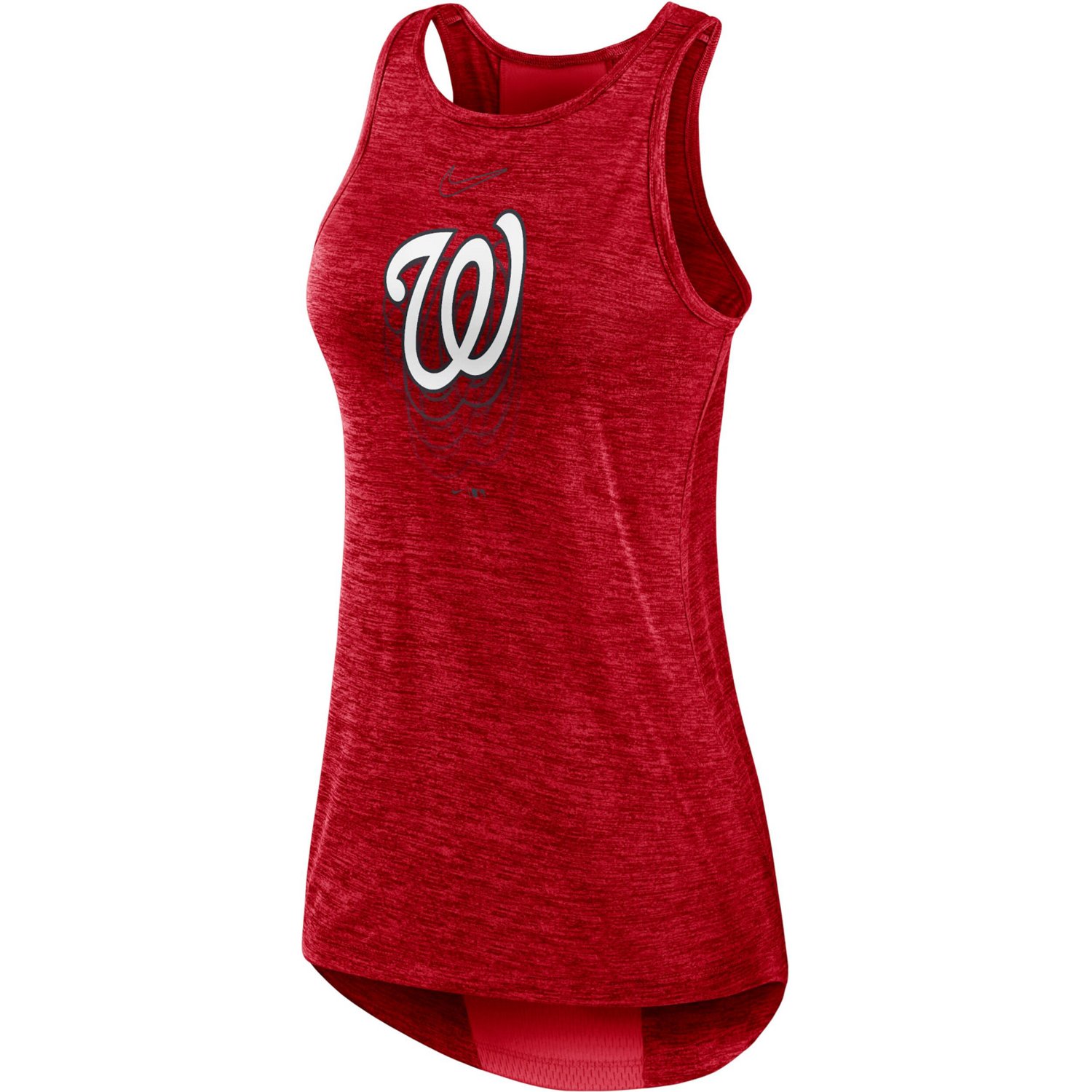 Nike Washington Nationals Logo Fade High Neck Performance Tank Top - view number 2