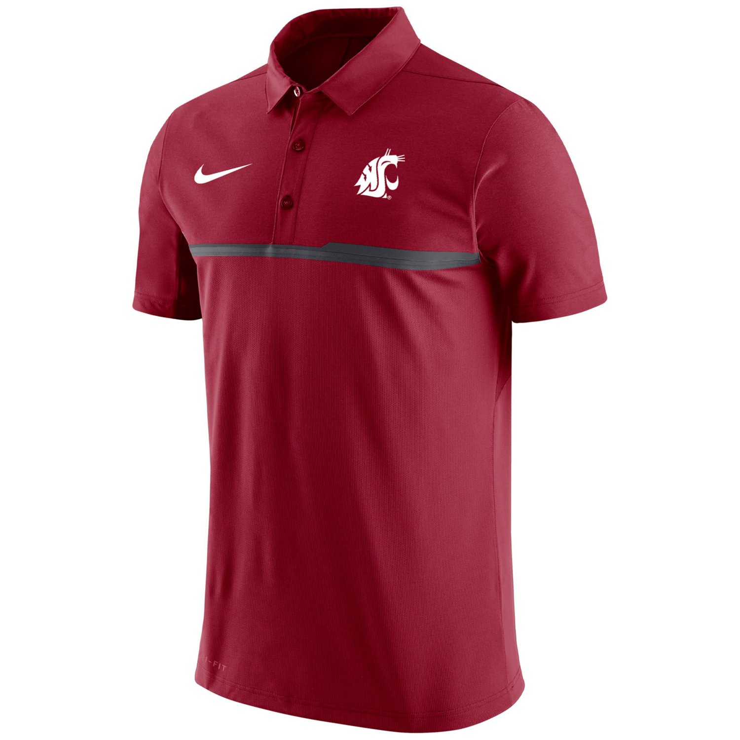 Nike Washington State Cougars Coaches Performance Polo - view number 2