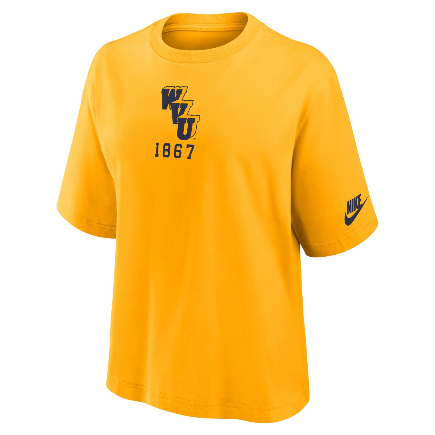 Nike West Virginia Mountaineers Legacy Established Boxy T-Shirt                                                                  - view number 2
