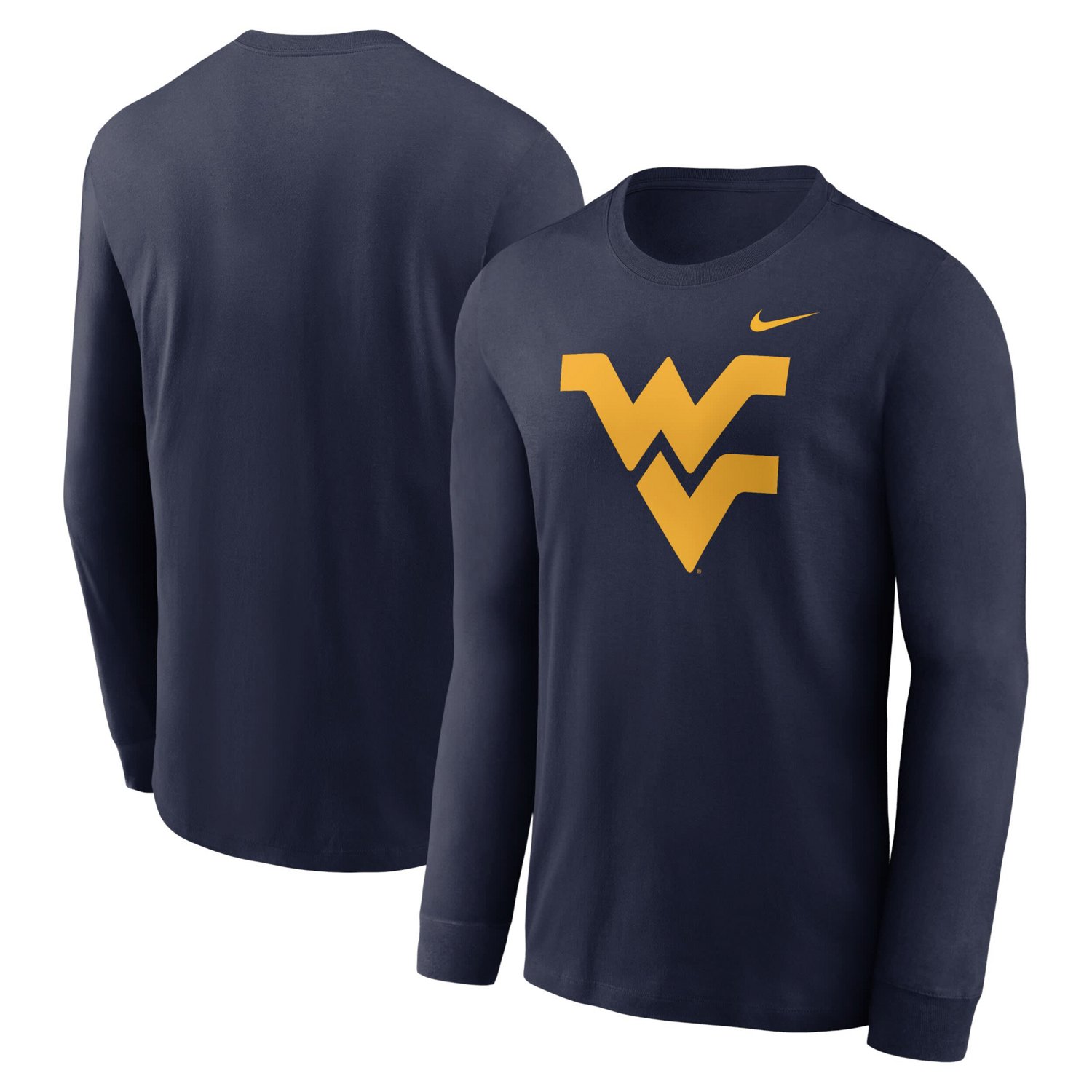 Nike West Virginia Mountaineers Primary Logo Long Sleeve T-Shirt
