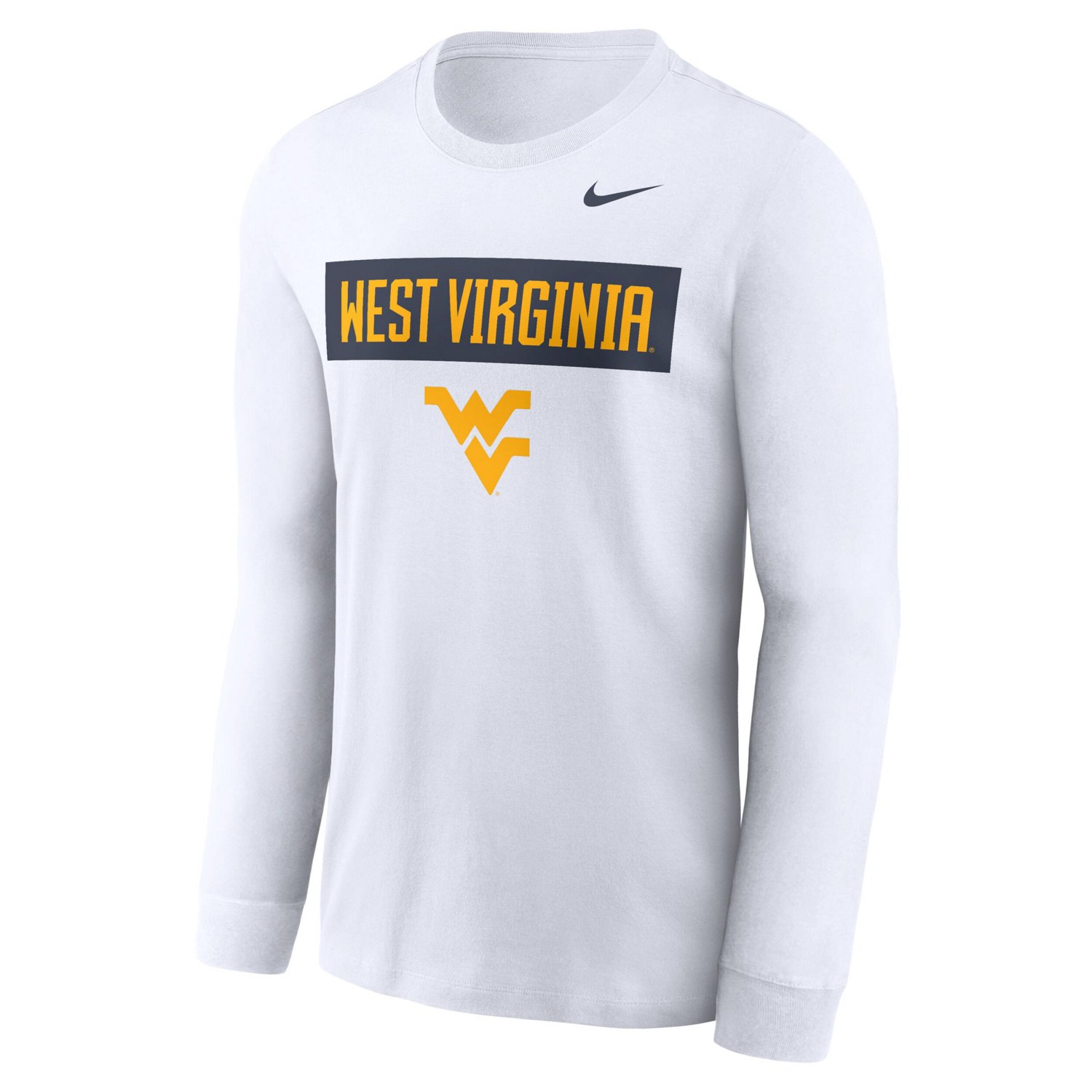 Nike West Virginia Mountaineers Two-Hit Classic Location Long Sleeve T-Shirt                                                     - view number 2