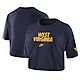 Nike West Virginia Mountaineers Wordmark Cropped T-Shirt                                                                         - view number 1 selected