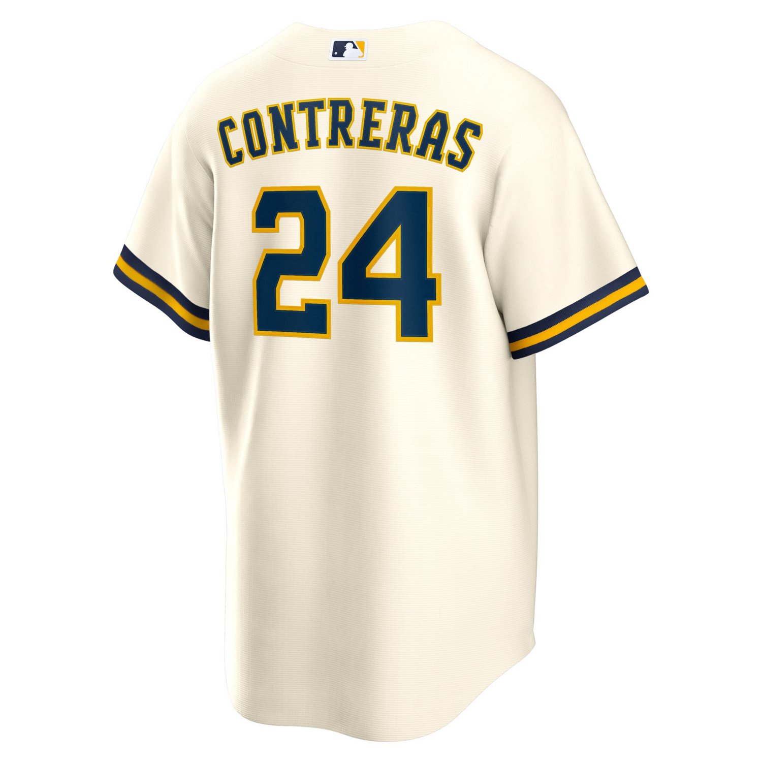 Nike William Contreras Milwaukee Brewers Home Replica Jersey - view number 3