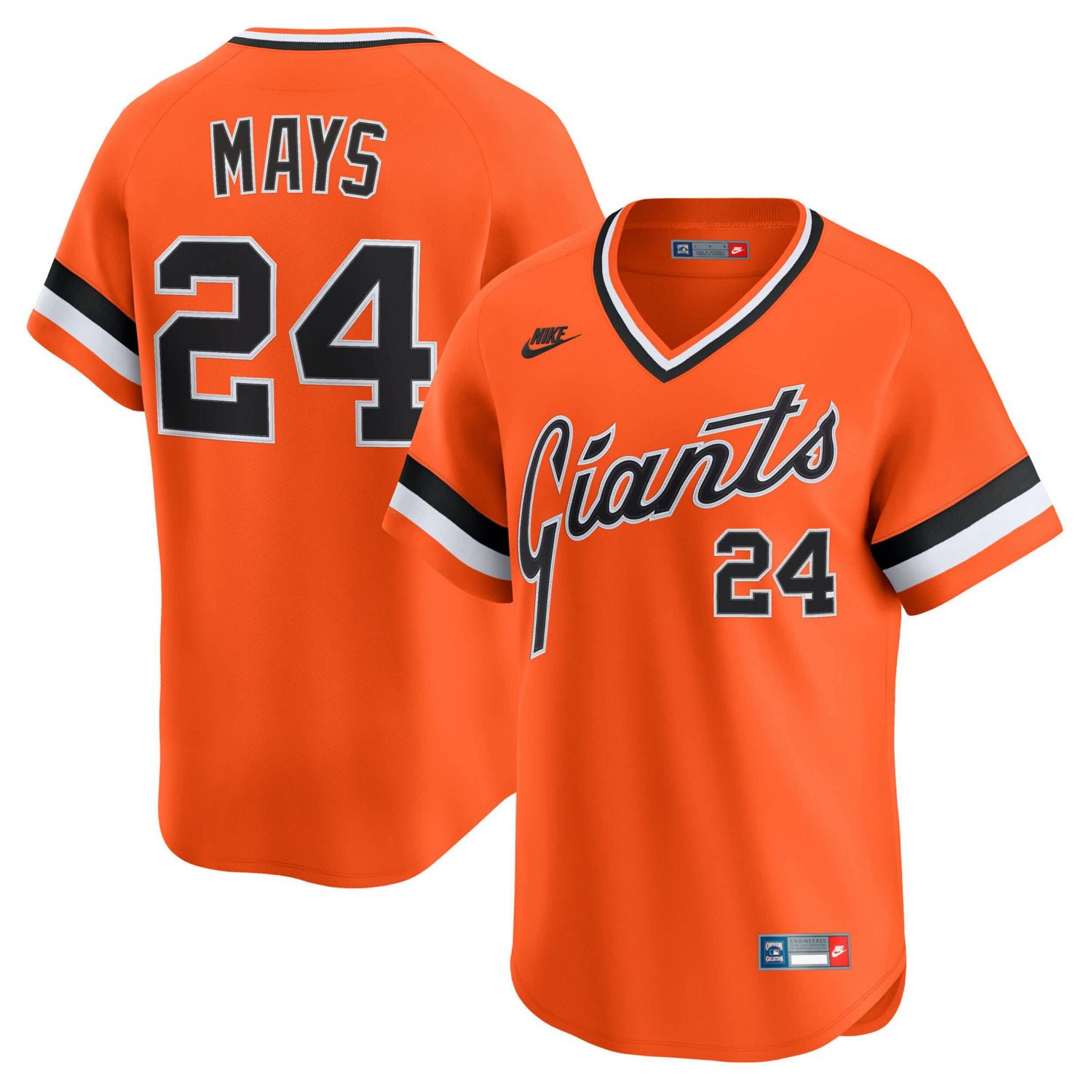 Nike Willie Mays San Francisco Giants Cooperstown Collection Limited Jersey