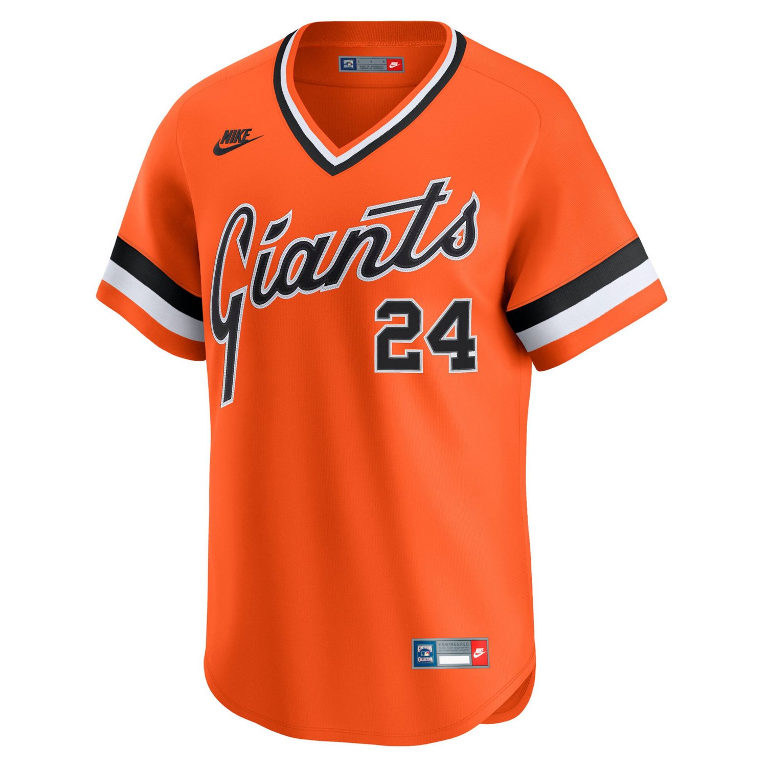 Nike Willie Mays San Francisco Giants Cooperstown Collection Limited Jersey - view number 2