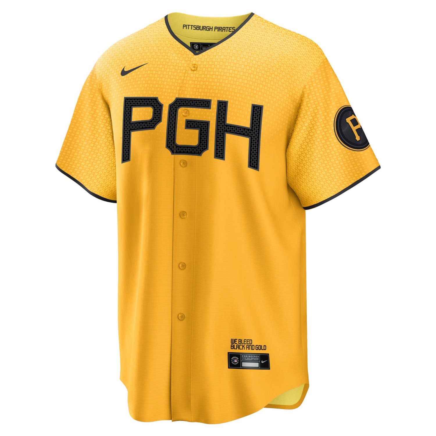 Nike Willie Stargell Pittsburgh Pirates City Connect Replica Player Jersey                                                       - view number 2