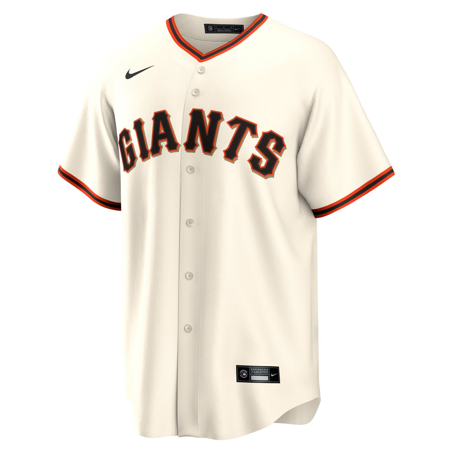 Nike Willy Adames 10 San Francisco Giants Replica Jersey - view number 2