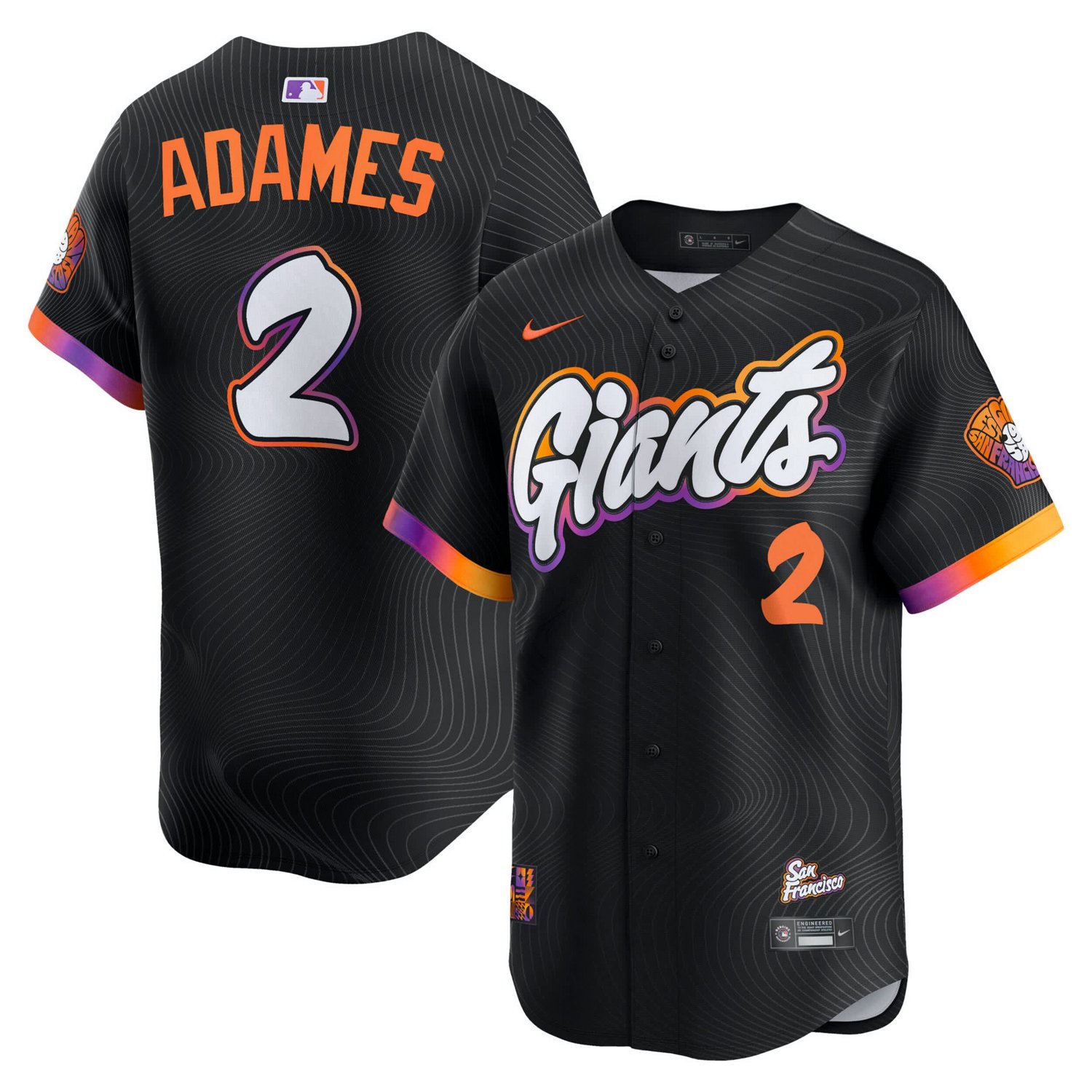 Nike Willy Adames San Francisco Giants 2025 City Connect Limited Jersey