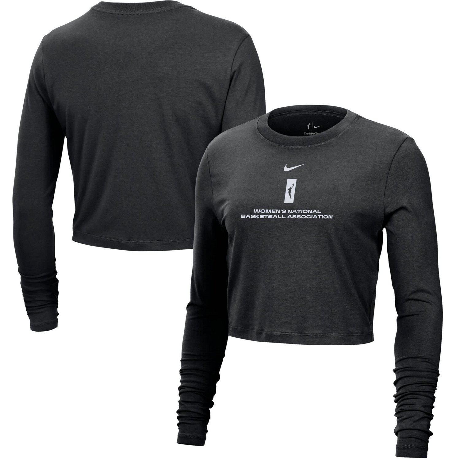 Nike WNBA Team 13 Cropped Tri-Blend Long Sleeve T-Shirt - view number 1