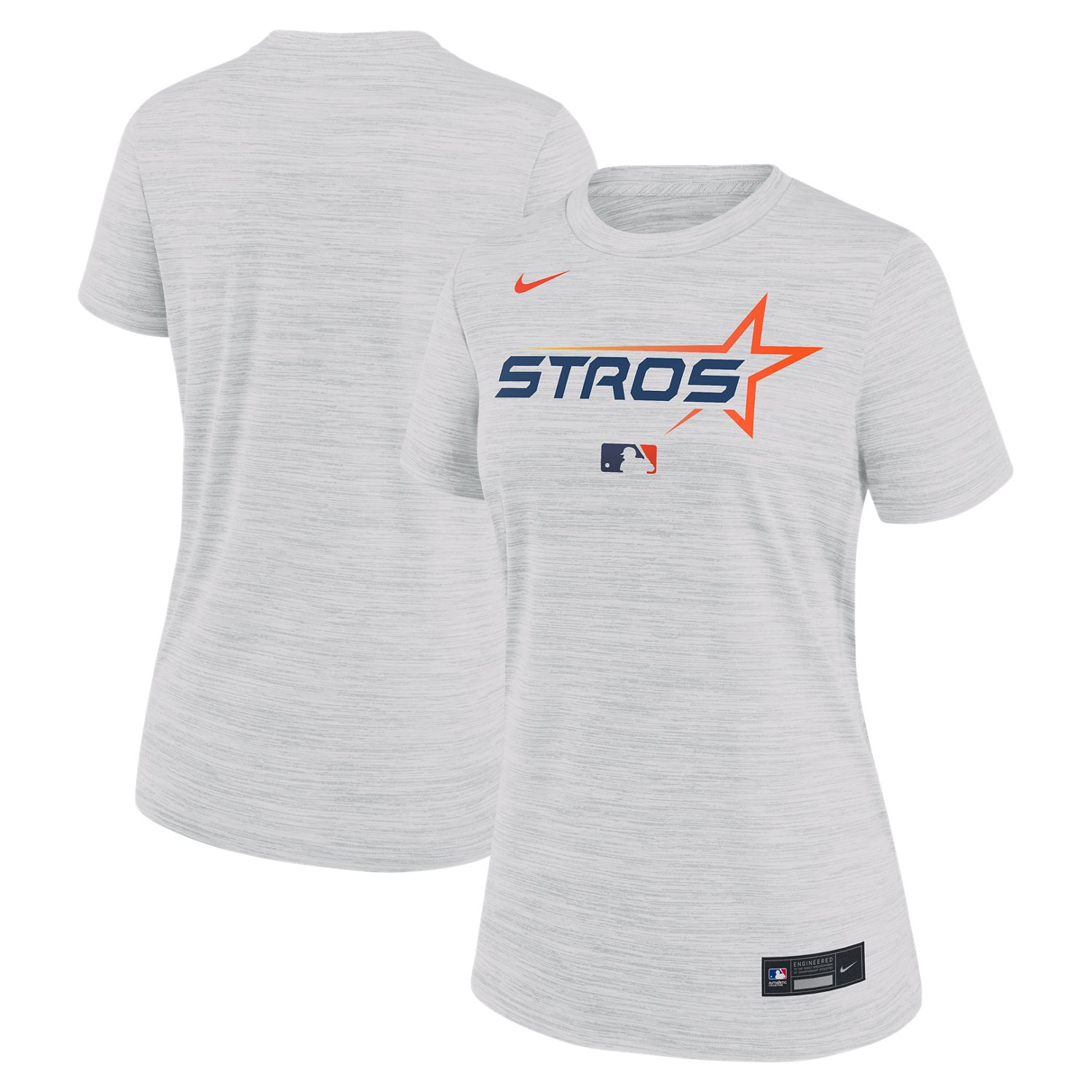 Nike Women's Houston Astros AC City Connect Velocity Tee - view number 3