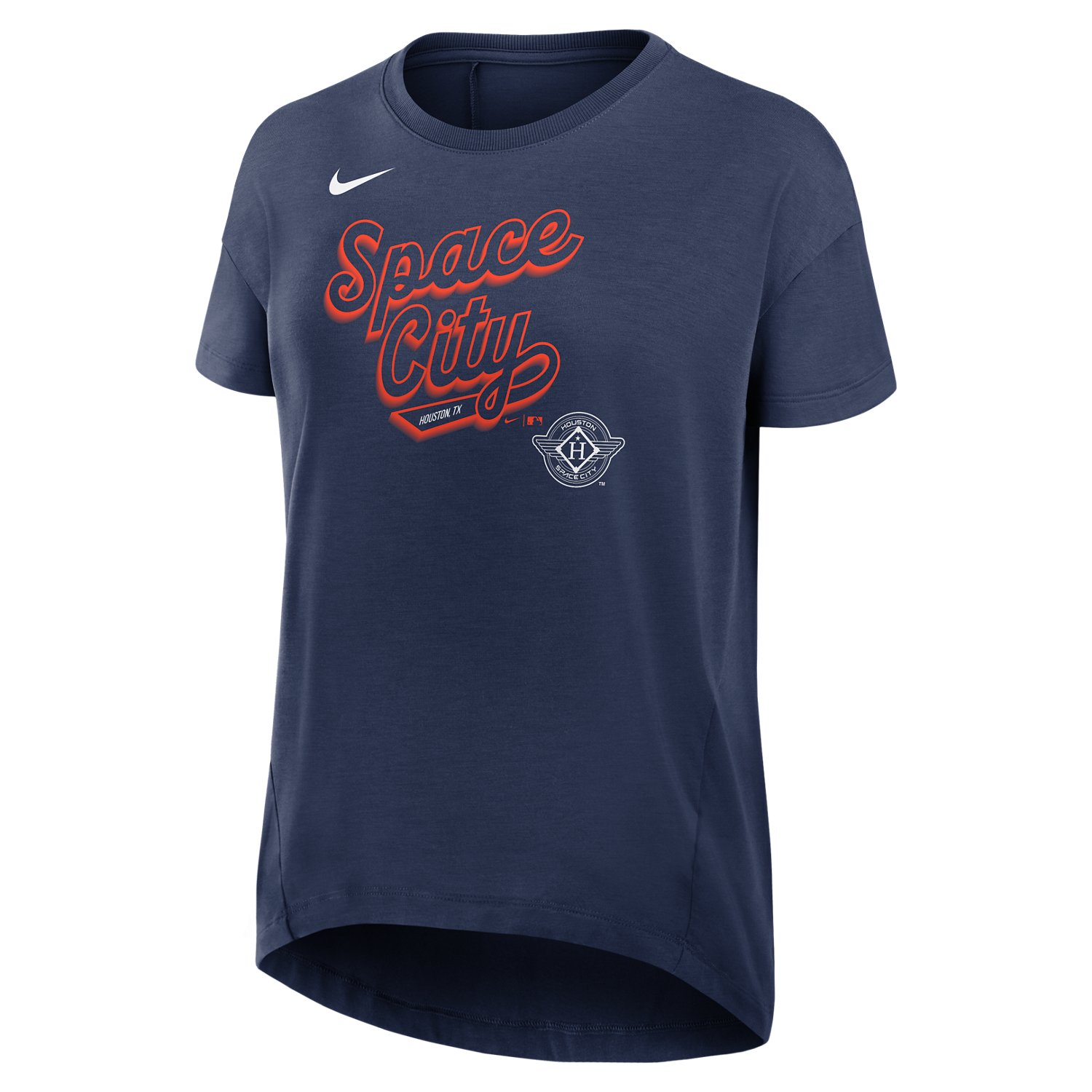 Nike Women's Houston Astros City Connect Flowy Fashion Tee - view number 1