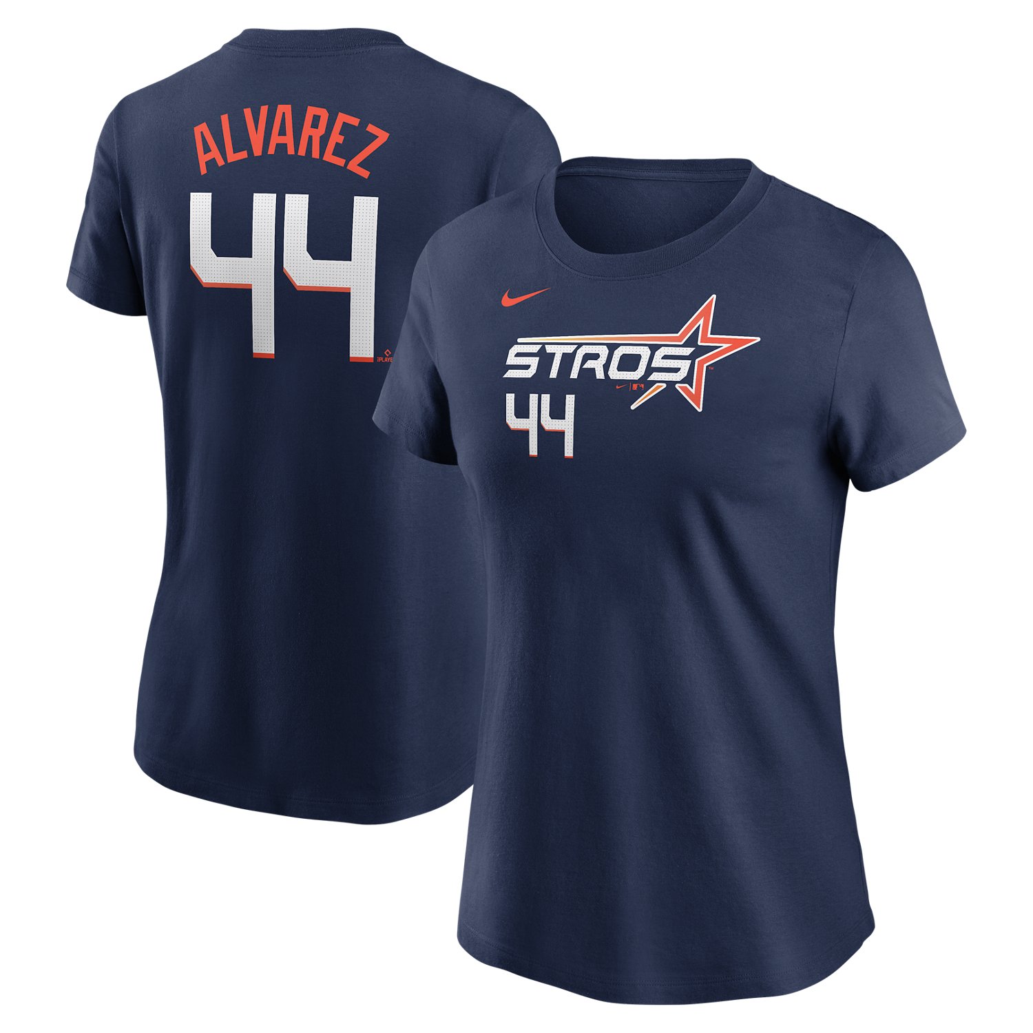 Nike Women's Houston Astros Yordan Alvarez Fuse City Connect 2.0 Name & Number                                                   - view number 3