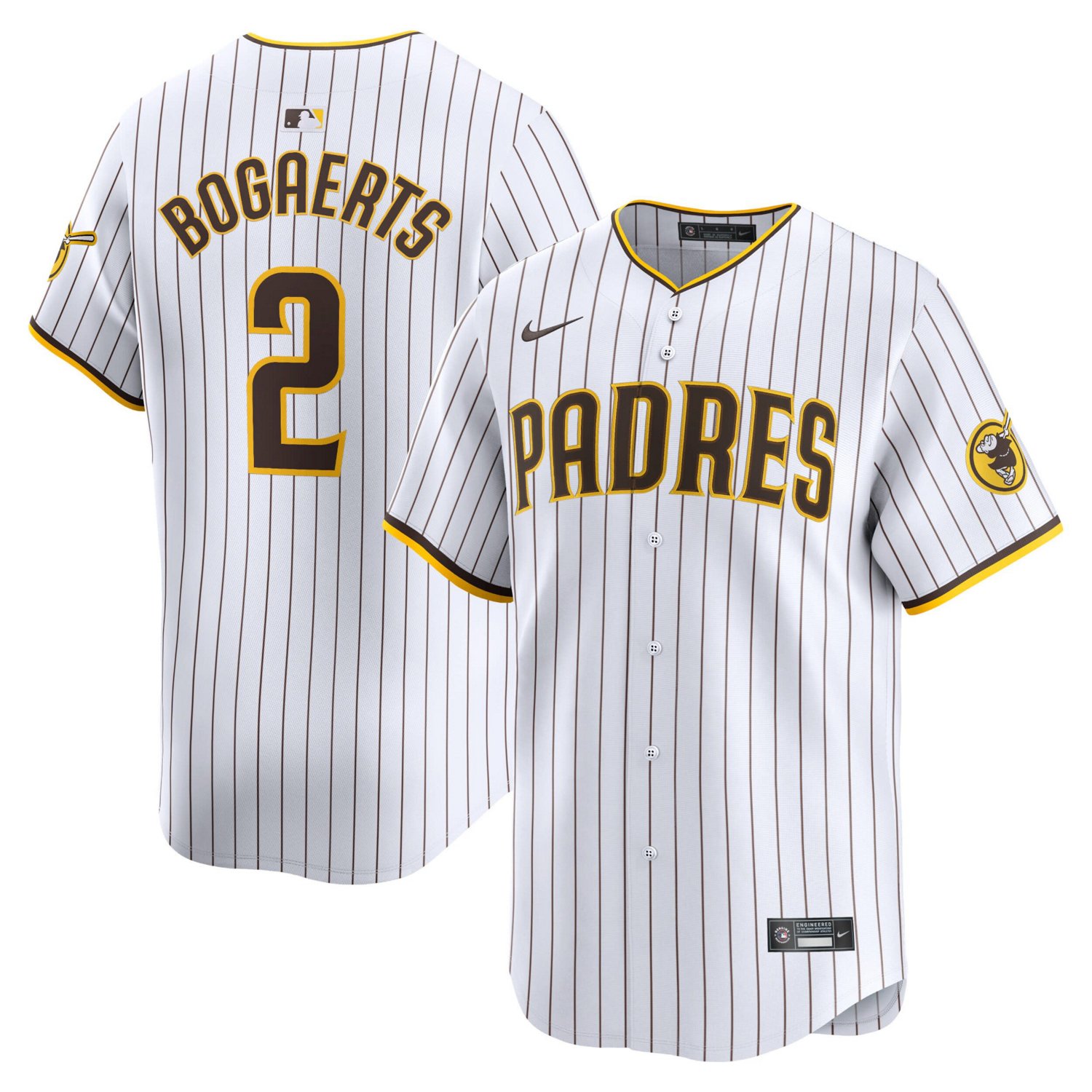 Nike Xander Bogaerts San Diego Padres Home Limited Player Jersey                                                                 - view number 1