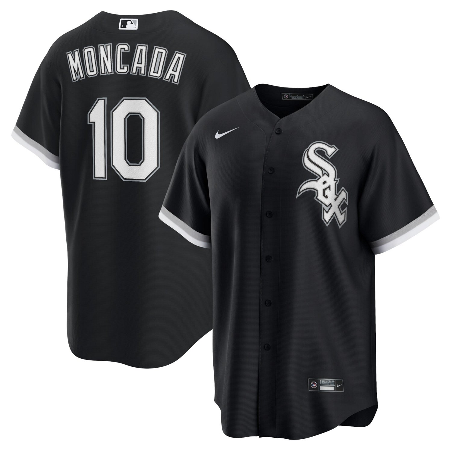 Nike Yoan Moncada Chicago White Sox Alternate Replica Player Name Jersey
