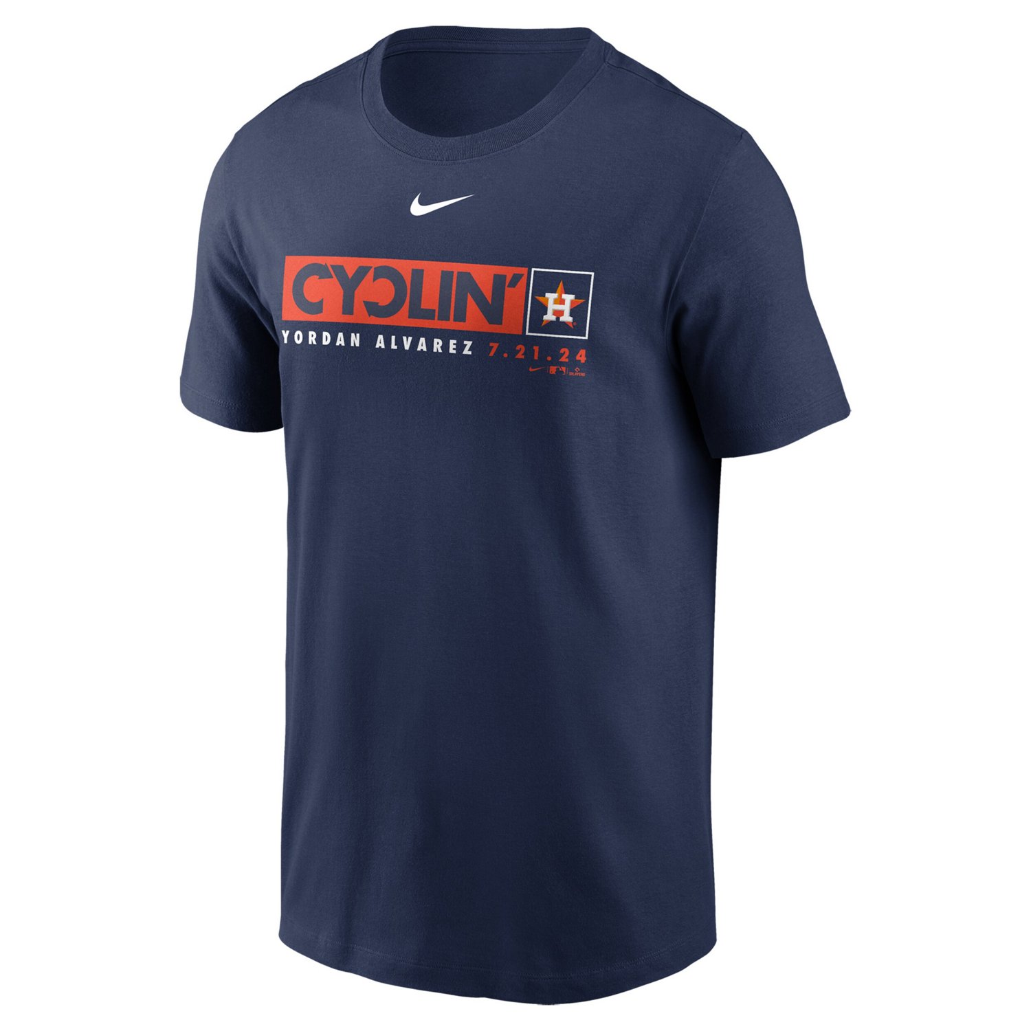Nike Yordan Alvarez Houston Astros Hit For The Cycle T-Shirt - view number 2