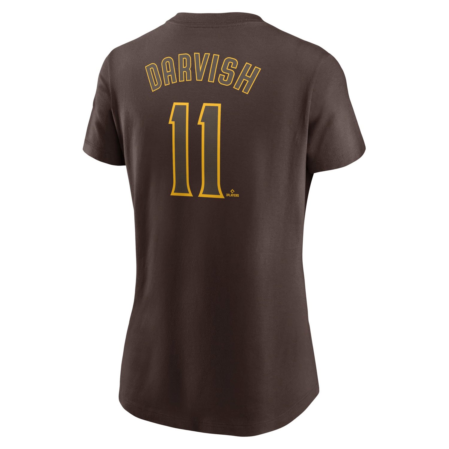 Nike Yu Darvish San Diego Padres Fuse Name  Number T-Shirt                                                                       - view number 3