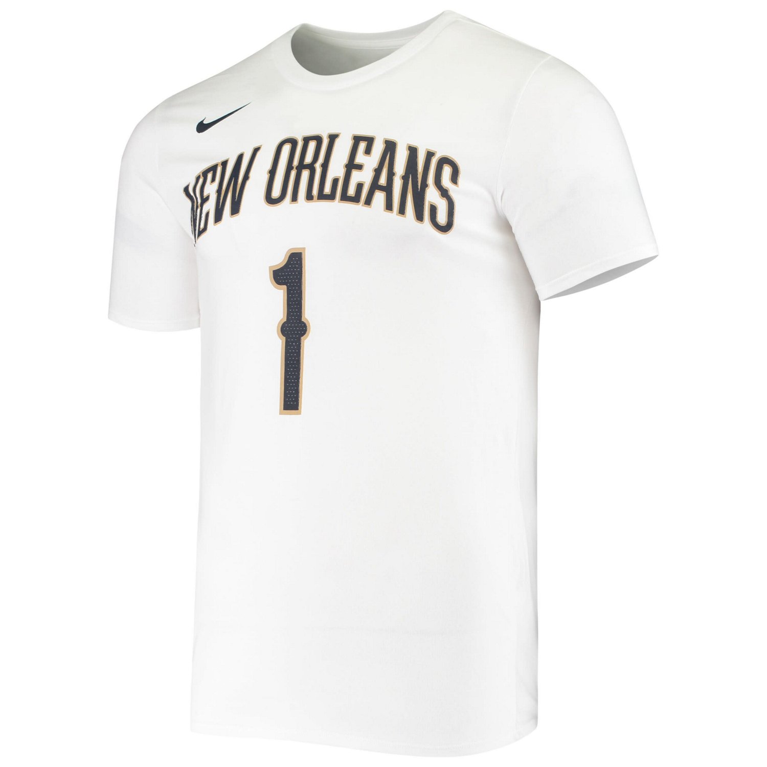Nike Zion Williamson New Orleans Pelicans Name  Number Performance T-Shirt - view number 2
