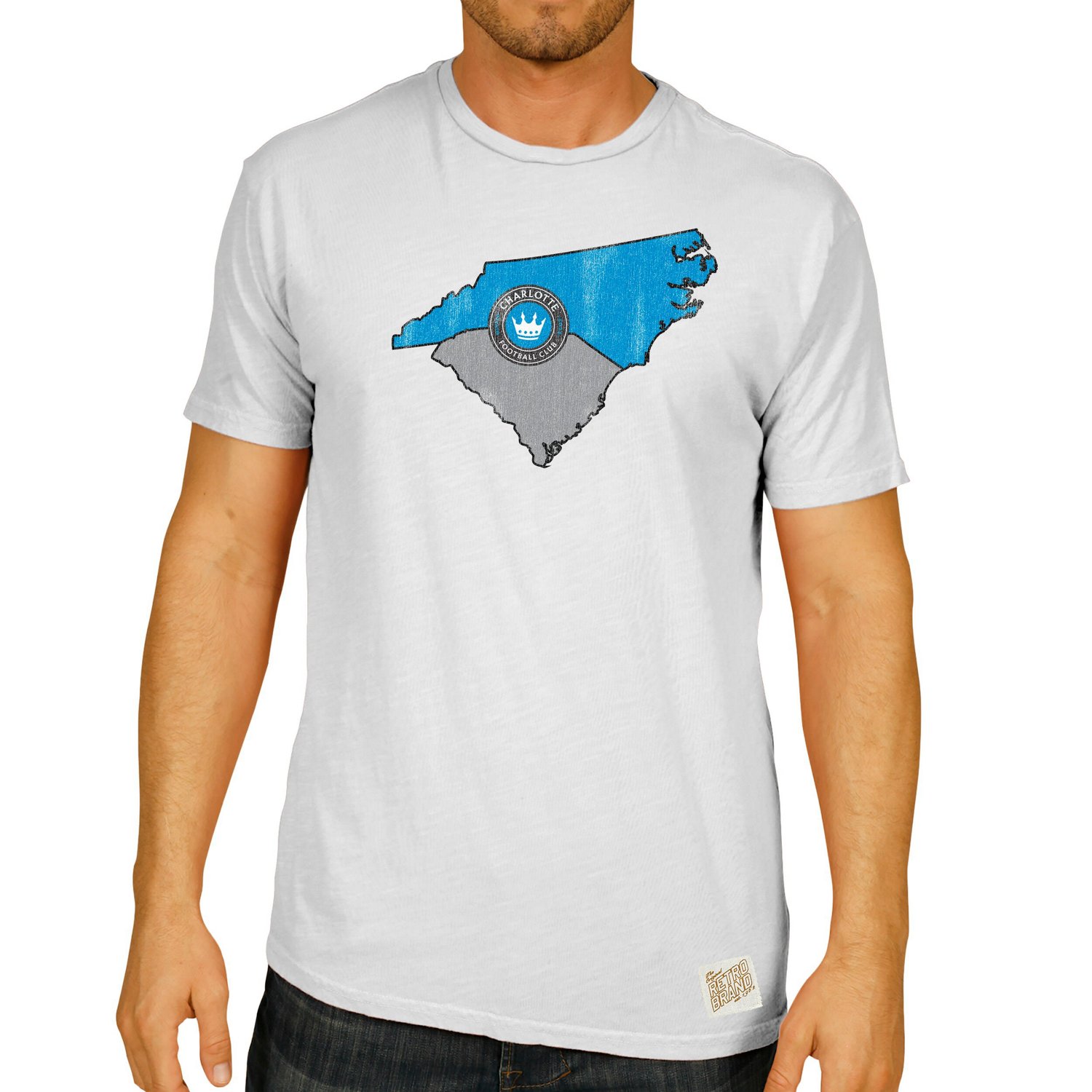 Original Retro Brand Charlotte FC Slub T-Shirt                                                                                   - view number 1