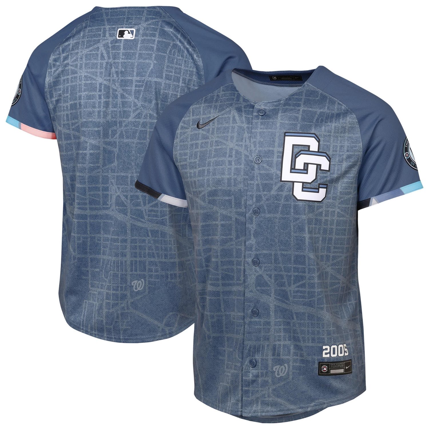 Youth Nike Washington Nationals 2025 City Connect Limited Jersey                                                                 - view number 1