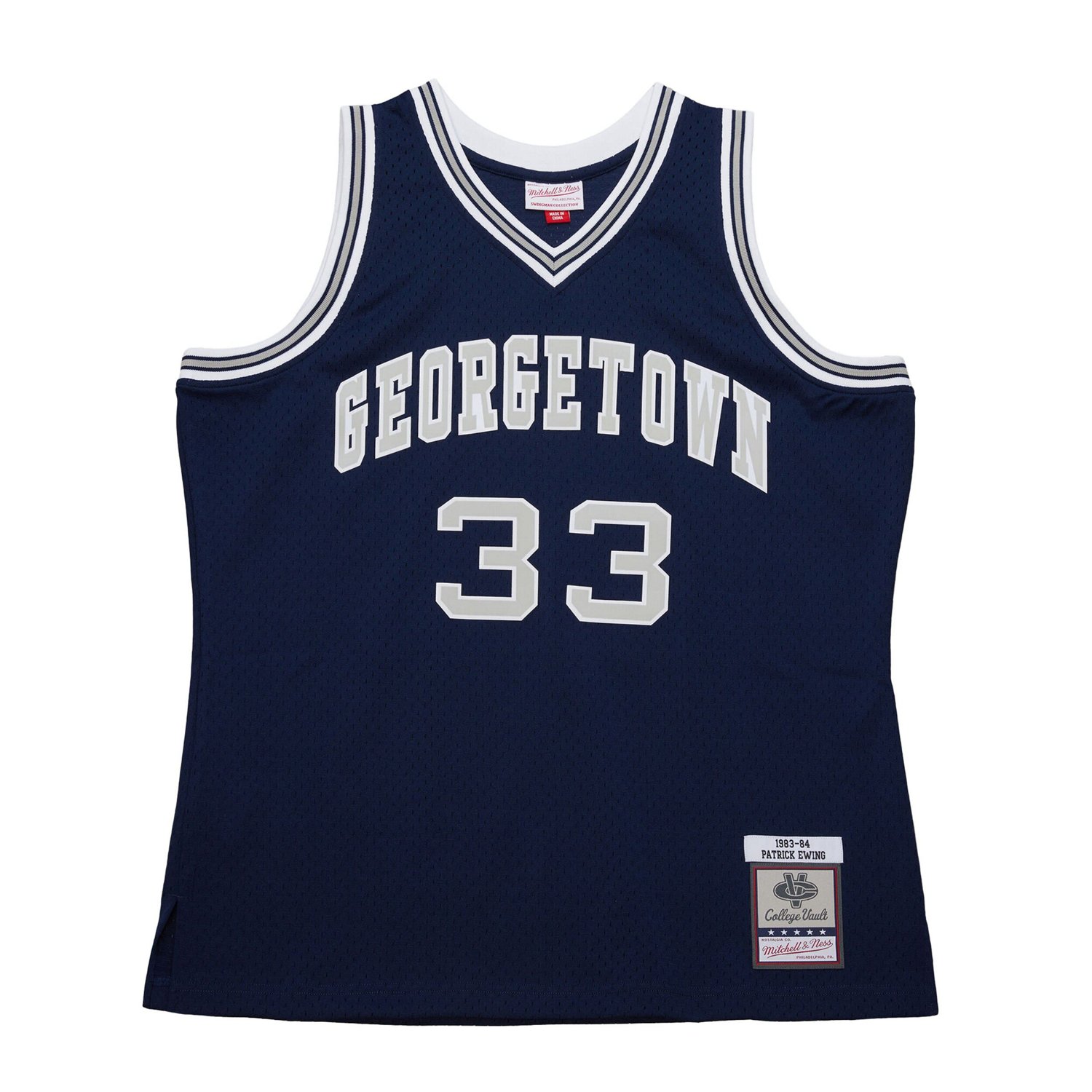 Patrick Ewing Georgetown Hoyas 1983 84 Jersey - view number 2